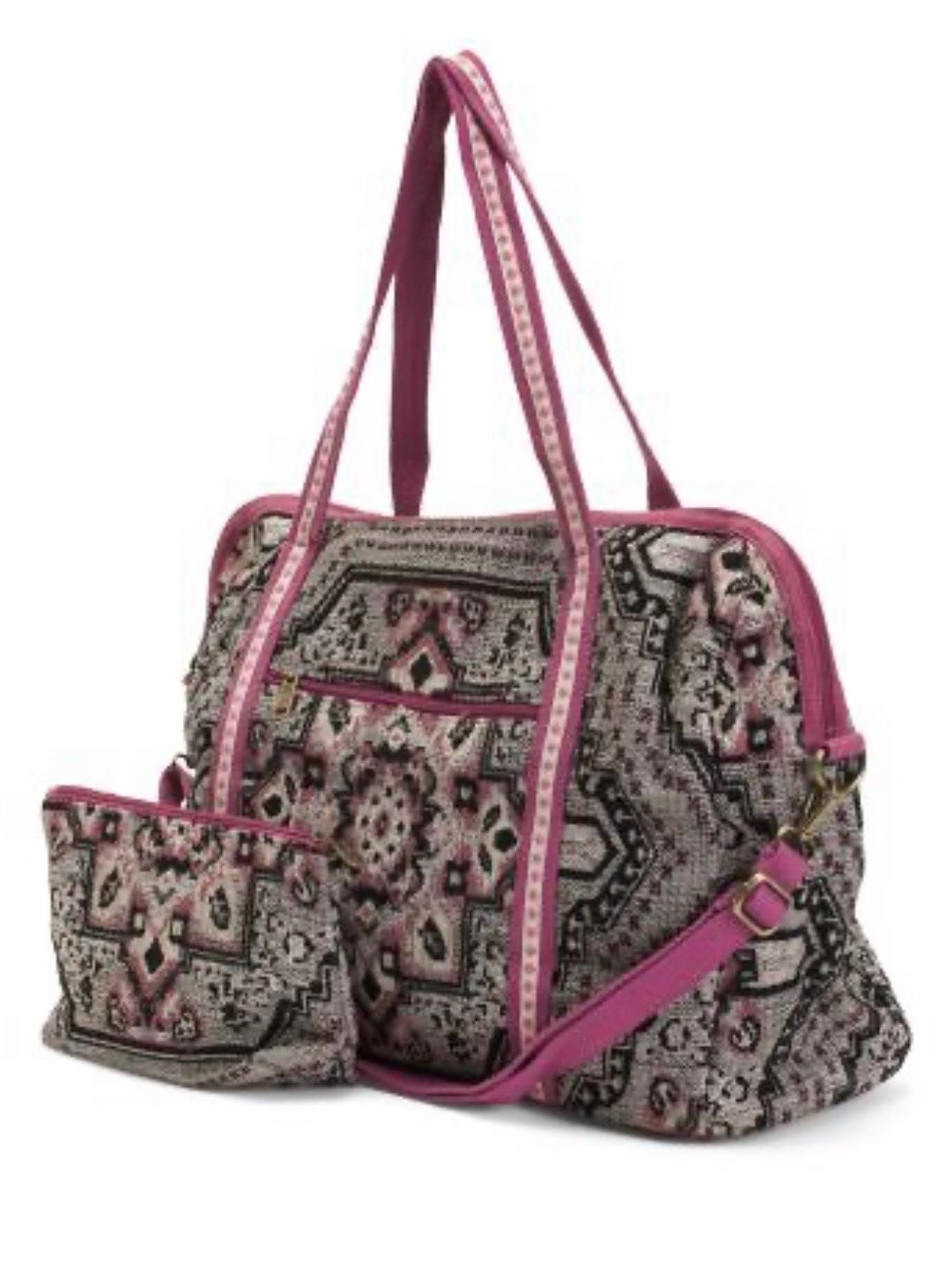 America and Beyond beaded Women’s Tote Bag with matching Pouch